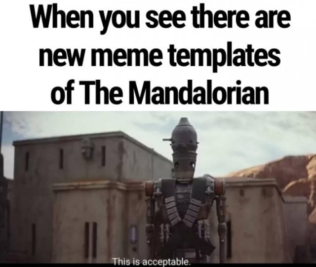 Join The Force Of 'The Mandalorian' Memes (32 pics)