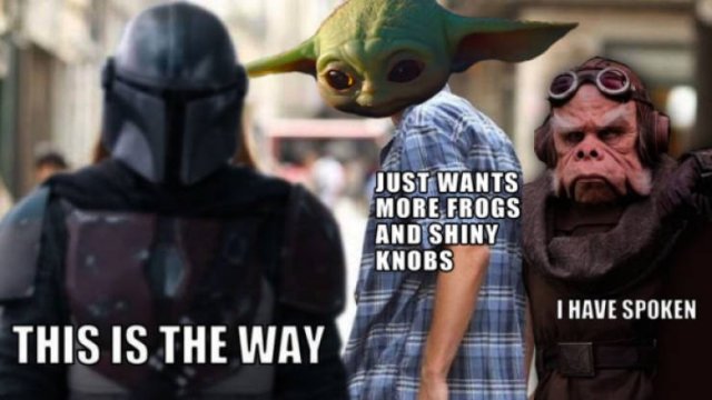 Join The Force Of 'The Mandalorian' Memes (32 pics)