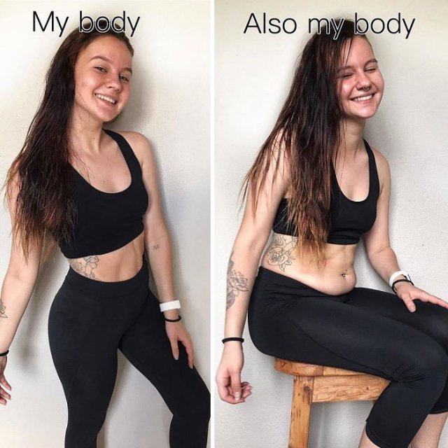 Health Blogger Shows Instagram vs Reality Photos (25 pics)