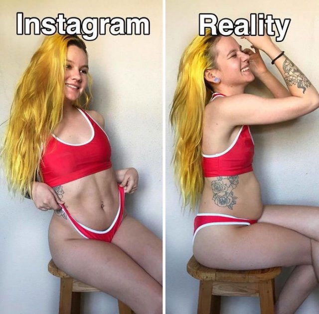 Health Blogger Shows Instagram Vs Reality Photos 25 Pics 