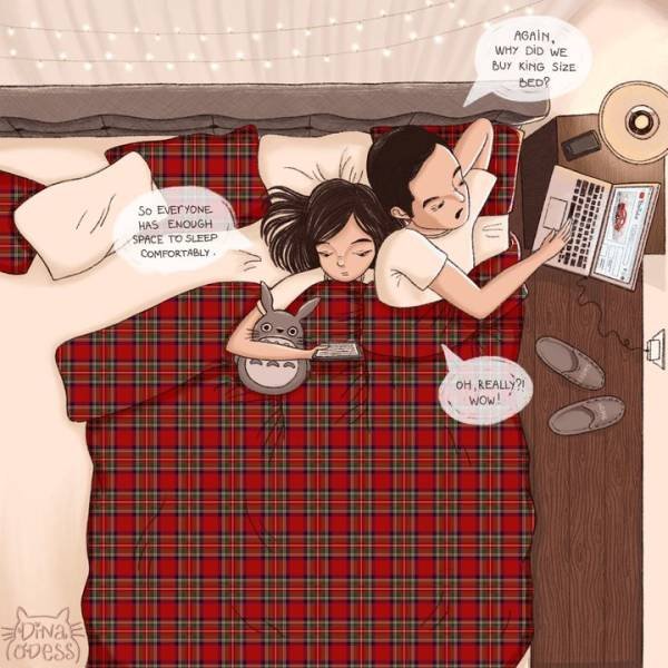Terrible Moments Of Together Sleeping (26 pics)