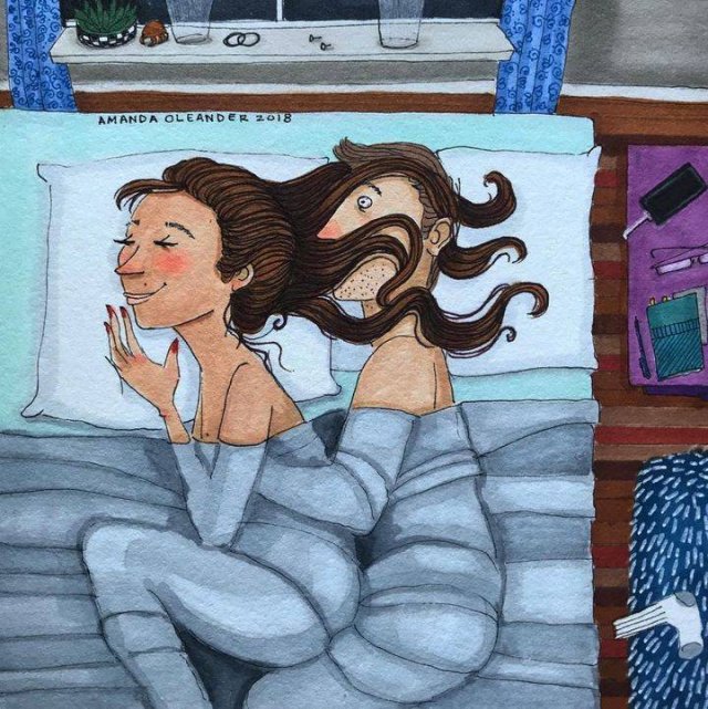 Terrible Moments Of Together Sleeping (26 pics)