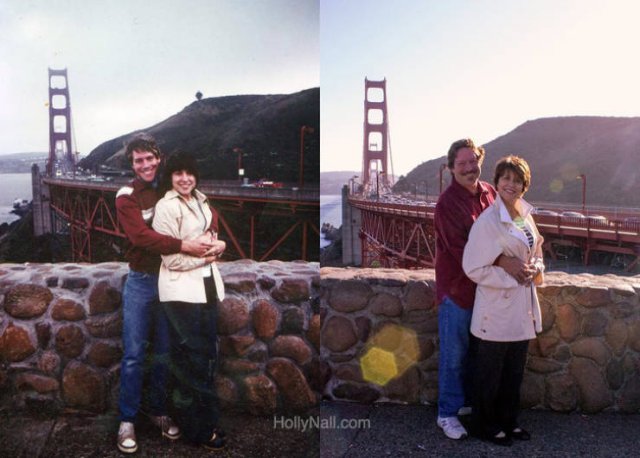 Then And Now Photos: Timeless Moments (22 pics) Then And Now Photos: Timeless Moments (22 pics)