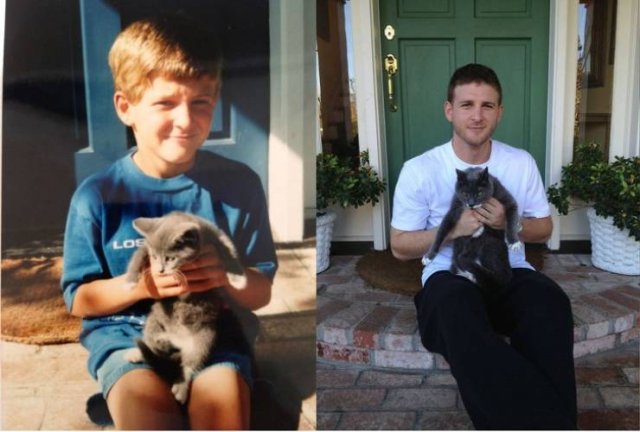Then And Now Photos: Timeless Moments (22 pics) Then And Now Photos: Timeless Moments (22 pics)