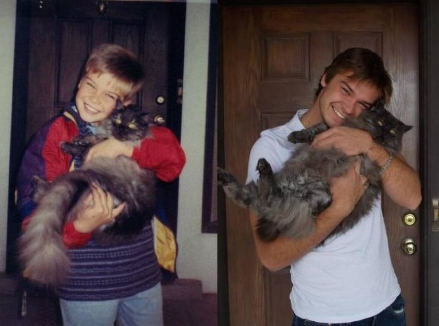 Then And Now Photos: Timeless Moments (22 pics) Then And Now Photos: Timeless Moments (22 pics)