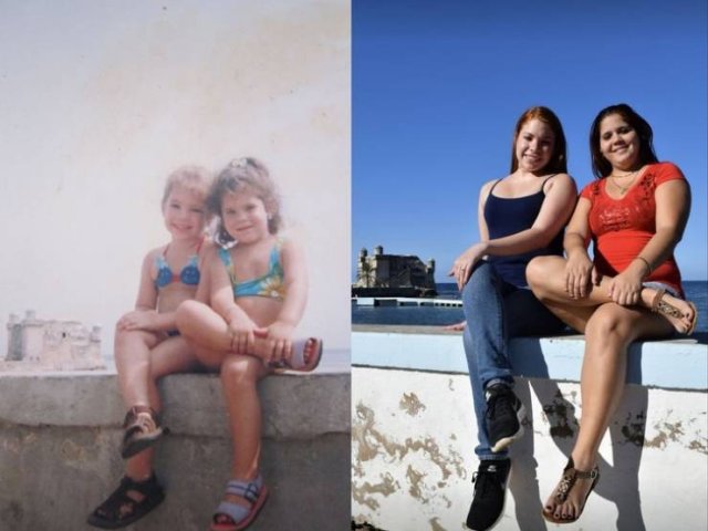 Then And Now Photos: Timeless Moments (22 pics) Then And Now Photos: Timeless Moments (22 pics)