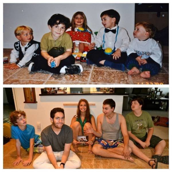 Then And Now Photos: Timeless Moments (22 pics) Then And Now Photos: Timeless Moments (22 pics)