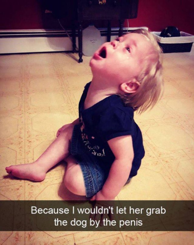 Reasons Kids Cry (21 pics)