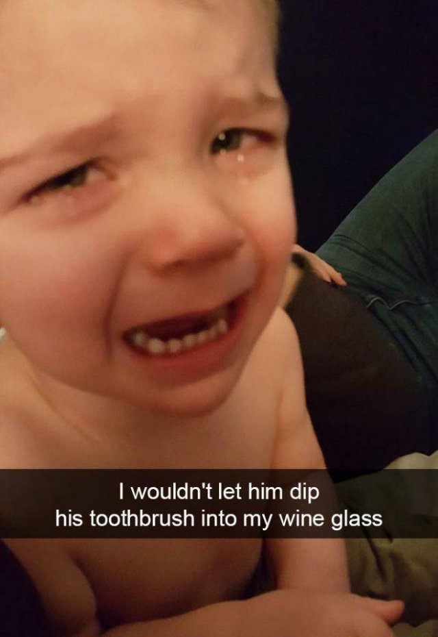 Reasons Kids Cry (21 pics)