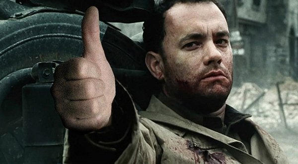 Guns In Movies Replaced With Thumbs Up (33 pics)