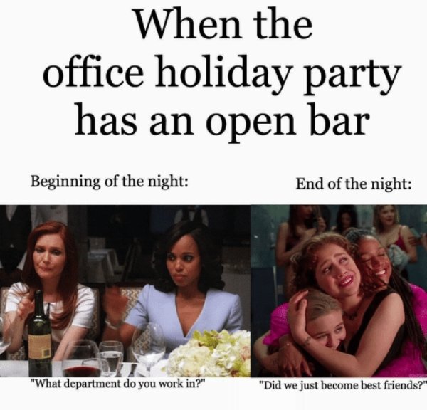 Office Holiday Party Memes (26 pics)