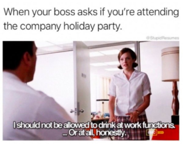 Office Holiday Party Memes (26 pics)
