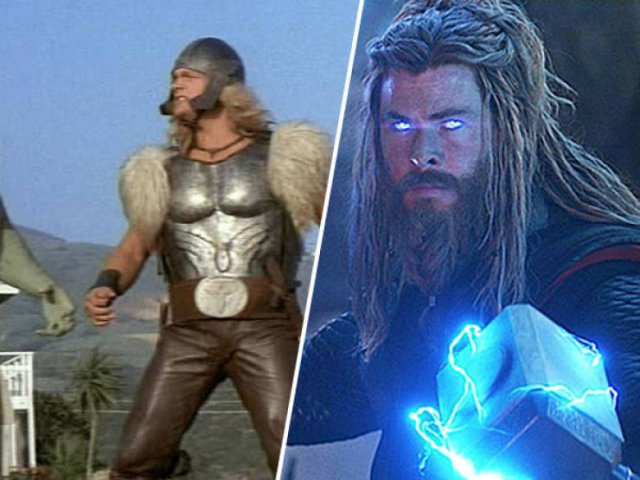 Superheroes In Their First Movies And Now (18 pics) Superheroes In Their First Movies And Now (18 pics)