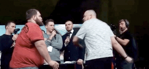 Slapping Competition In Russia (18 gifs)