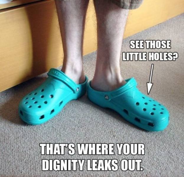 Crocs Memes (30 pics)