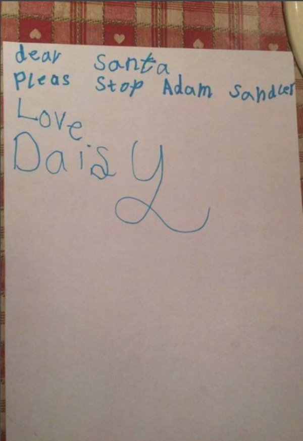 Kids' Christmas Lists (23 pics)