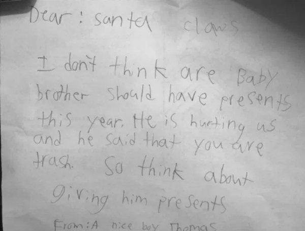 Kids' Christmas Lists (23 pics)