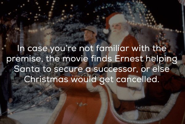 Facts About The Movie 'Ernest Saves Christmas' (16 pics)