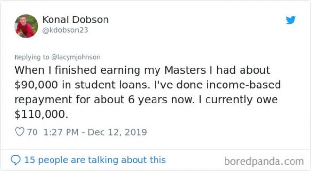 Americans Share Huge Student Loans (30 pics)
