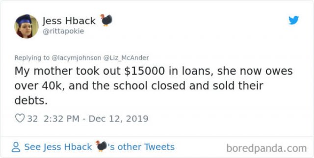 Americans Share Huge Student Loans (30 pics)