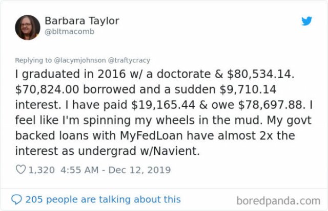 Americans Share Huge Student Loans (30 pics)