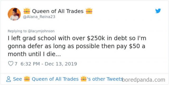 Americans Share Huge Student Loans (30 pics)