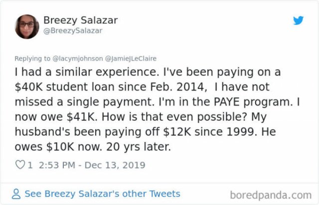 Americans Share Huge Student Loans (30 pics)