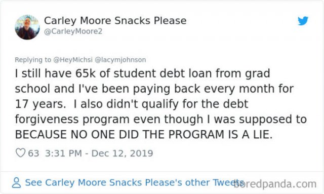 Americans Share Huge Student Loans (30 pics)
