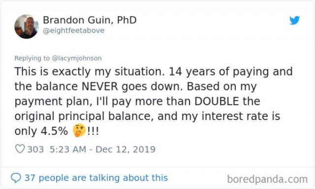 Americans Share Huge Student Loans (30 pics)