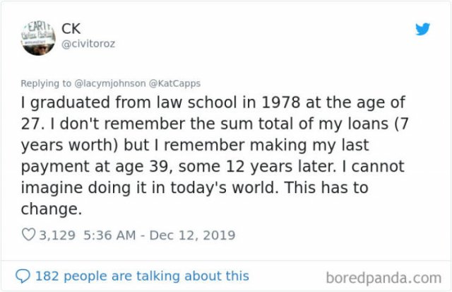 Americans Share Huge Student Loans (30 pics)