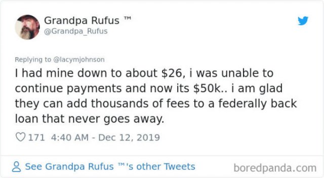 Americans Share Huge Student Loans (30 pics)