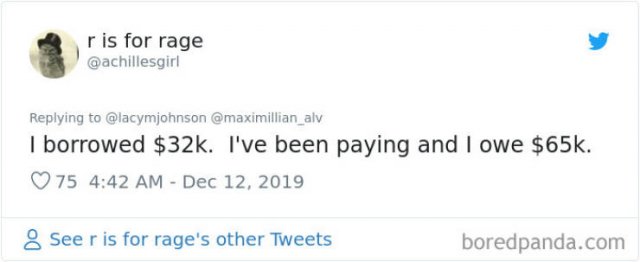 Americans Share Huge Student Loans (30 pics)