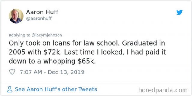 Americans Share Huge Student Loans (30 pics)