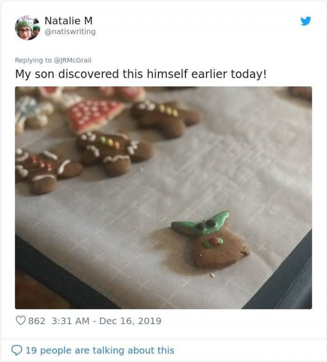 Twitter Reacts On The Newest Baby Yoda Cookies (19 pics)