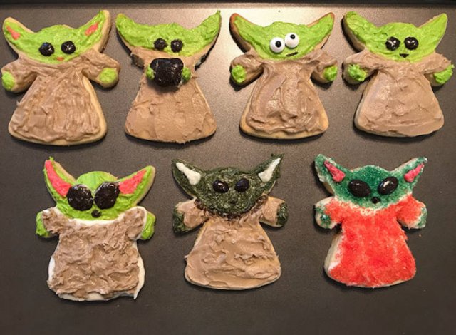 Twitter Reacts On The Newest Baby Yoda Cookies (19 pics)