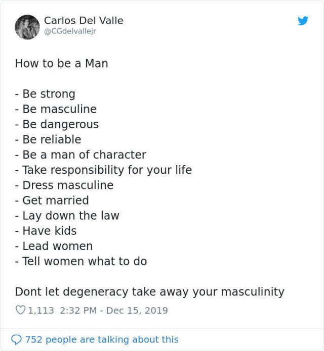 How To Be A Man And How To Be A Woman. It Was Supposed To Be A Funny Tweet (20 pics)