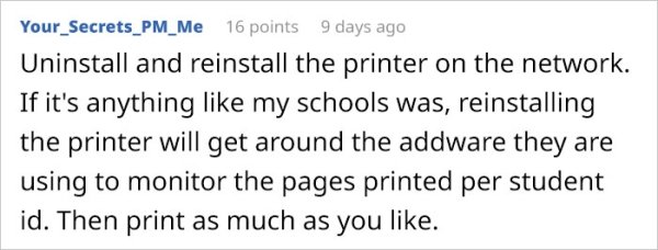 Student Lifehack: How To Get Free Paper (11 pics)