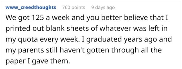 Student Lifehack: How To Get Free Paper (11 pics)