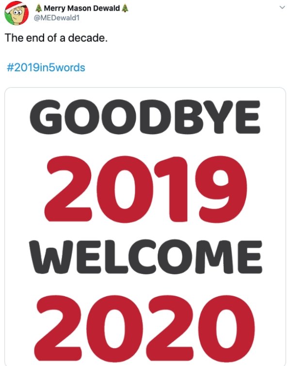 2019 In 5 Words (22 pics)