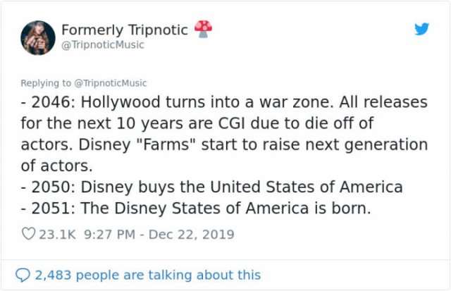 This Guy Wrote Disney’s Timeline From 1995 - 2100 (18 pics)
