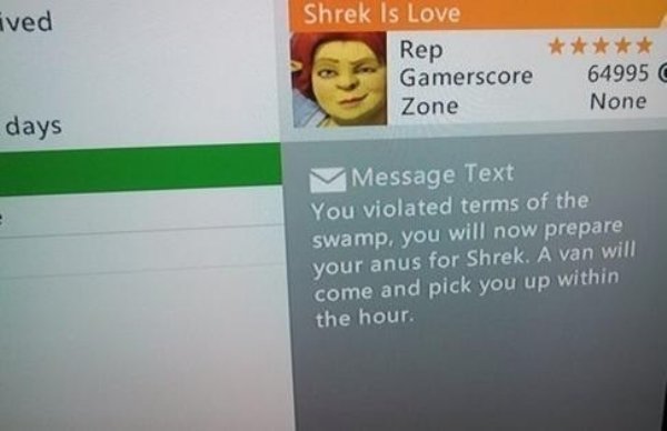 Funny Xbox Live Messages (30 pics)