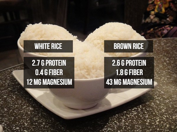 Mind-Blowing Food Comparisons (14 pics)