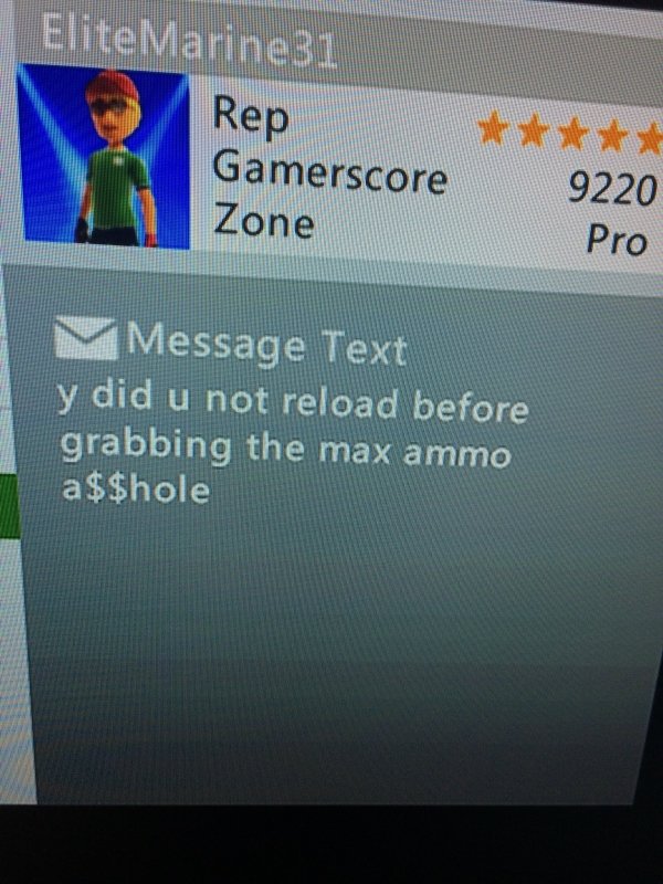 Funny Xbox Live Messages (30 pics)