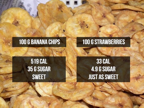 Mind-Blowing Food Comparisons (14 pics)
