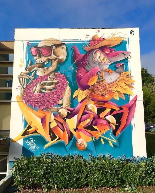 Graffiti by SCAF (32 pics)