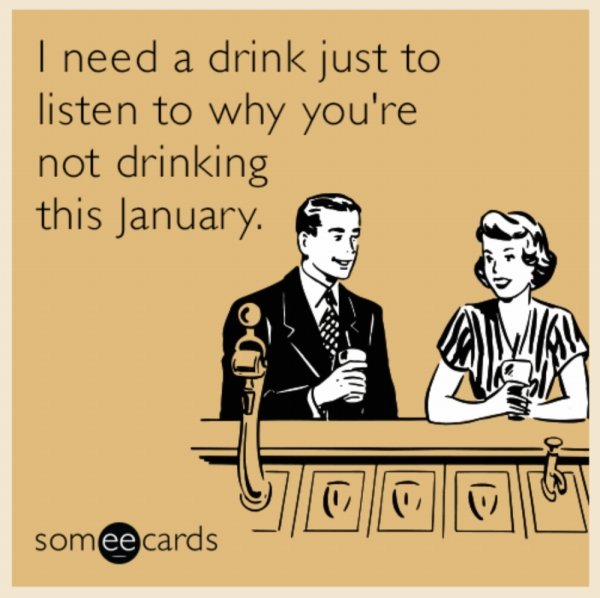 Dry January Memes (32 pics)