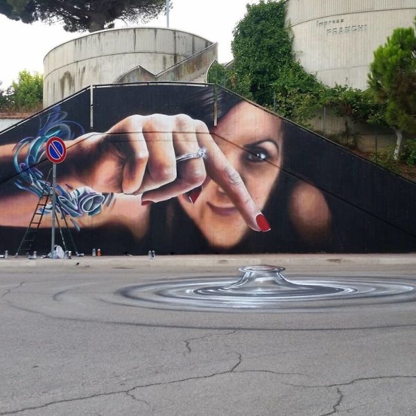 Amazing 3D Graffiti By Cosimo Cheone Caiffa (29 pics)