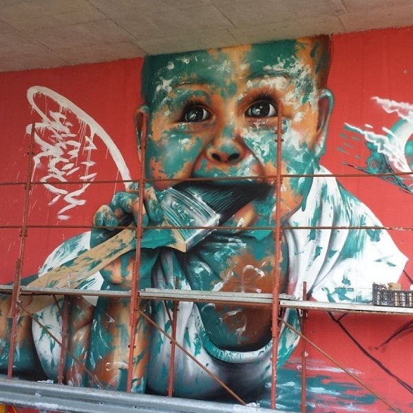 Amazing 3D Graffiti By Cosimo Cheone Caiffa (29 pics)