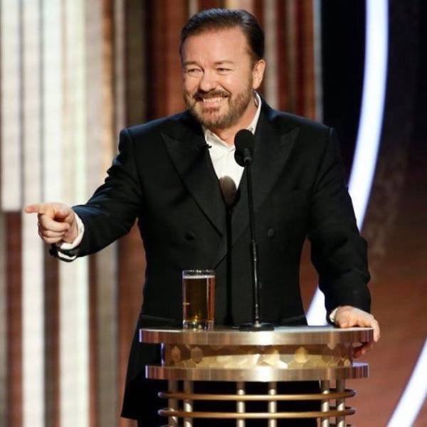 Ricky Gervais' Golden Globe Speech: People Respond On Twitter (22 pics)