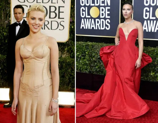 Then And Now: Golden Globe Nominees (23 pics)